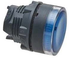 Schneider Electric Frontelement Leuchtdrucktaster O 22 blau