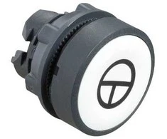 Schneider Electric ZB5, mygtukas, baltas, IP66, IK03, II klasė, 18 g