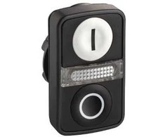 Schneider Electric ZB5, Mygtukas, Baltas, Integruotas LED, IP66, IK05, 23 g