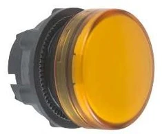 Schneider Electric Light indikatoriaus galvutė Ø22 geltona paprastas LED objektyvas - ZB5AV053