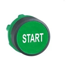Schneider Electric Žalios spalvos mygtuko diskas / START / su grįžimu (ZB5AA333)