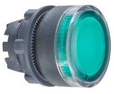Schneider Electric ZB5, mygtukas, žalias, BA 9s, IP66, IK05, II klasė