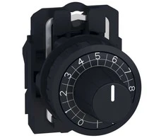 Schneider Electric potentiometro pavara 22mm juoda (ZB5AD912)