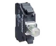 Schneider Electric LED-240V sraigtiniai terminalai balta - ZBVM1