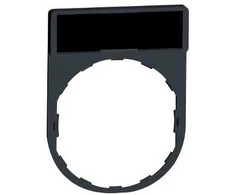 Schneider Electric 8x27mm 22mm stačiakampio formos juoda ZBY2101
