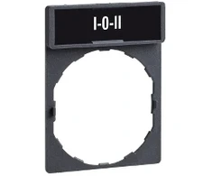 Schneider Electric ZBY2186, Juoda, 30 mm, 40 mm, 1 vnt.