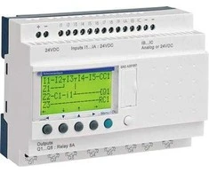 Schneider Electric Schneider programuojamasis siųstuvas 24V DC ZelIO LUGIC (SR2A201BD)