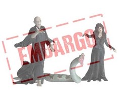 Figūrėlė Schleich Schleich burtininkų pasaulio lordas Haris Poteris - Voldemortas su Nagini ir Bellatrix, žaislinė figūrėlė