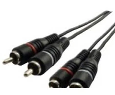 Schwaiger Audiokabel Cinch Audioverbindung 5m Juodas