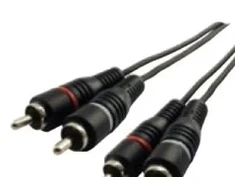 Schwaiger Audiokabel Cinch Audioverbindung 5m Juodas