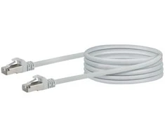 Schwaiger Schwaiger CAT6 Netzwerkkabel, S / FTP, 10m, baltas