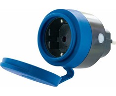 Schwaiger Schwaiger Steckdosenadapter IP44 WiFi mit Messfunktion