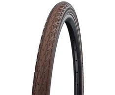 Padanga 28" Schwalbe Delta Cruiser Plus HS 431 Active Wired 37-622 / 28x1.40 Brown-Reflex