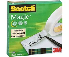 Scotch Magic Office lipni juosta, 19 mm / 66 m, matinė