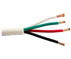 SCP 14/4OFC-HD-WT-D - 2,08mm² 4 laidininkų, vidaus/lauko profesionalaus lygio HD garsiakalbio kabelis, 152 m dėžė, balta