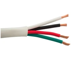 SCP 4 ledad 12/4 kabelis, H D Premium baltas 500 ft /