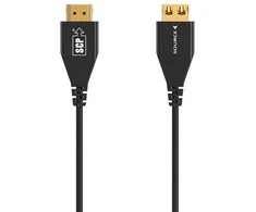 SCP 997AOC-LSZH-20M, 20 m, HDMI A tipo (standartinis), 3 x HDMI A tipo (standartinis), 24 Gbit/s, garso grąžinimo kanalas (ARC), juodas