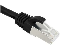 SCP C6PCSH-10M-BK, 10 m, Cat6, F/FTP (FFTP), RJ-45, RJ-45, juodas