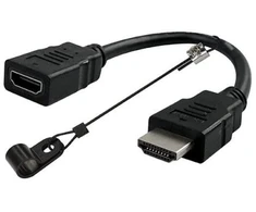 SCP „Dongler“ HDMI prievado išsaugojimo adapteris – A tipo į A tipo, HDMI 4K@60 4:4:4 18 Gbps