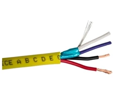 SCP CTRL-2-LSZH, 152 m, Įvairiaspalvis, Geltonas, Mažai dūmų, nulinis halogenas (LSZH), PVC, 300 V, 16/22