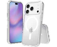 Dėklas SCREENOR BUMPER IPHONE 17 PRO MAGSAFE LÄPINÄKYVÄ