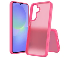 Dėklas „SCREENOR ICY GALAXY A27“ ryškiai rožinis