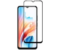 SCREENOR TEMPERED OPPO A17/A18 NEW FULL COVER