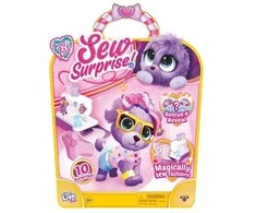 Epee „Scruff-a-Luvs“ – „Sew Wow Violetinė“ – (30384)