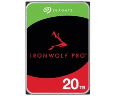 „Seagate IronWolf Pro NAS“ kietųjų diskų rinkinys ST20000NT001, 40 TB – 2 x 20 TB, 3,5 colio, SATA, 6 Gbit/s, CMR