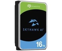 SEAGATE stebėjimo vaizdo optimizuotas AI Skyhawk 16TB HDD SATA 6Gb/s 512MB talpykla 3,5 colio CMR Helium