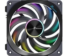 Seasonic MagFlow 1225 ARGB PWM korpuso ventiliatorius – 120mm, 3er Kit
