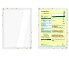 Securit® A4 formato informacinis rėmelis su šypsenėle