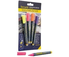 Securit BL-SMA100-V4-TRO, Oranžinis, Violetinė, Raudona, Geltona, 4 pc(s)