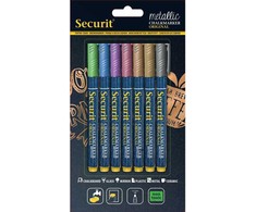 Securit Securit BL-SMA100-V7-MT, Mėlyna, Gold, Žalias, Rožinė, Violetinė, Sidabrinis, 7 pc(s)