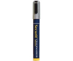 Tuschpen 1 vnt. Securit medium 2-6 mm sidabrinis, 1 vnt.