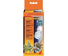 Kompaktiška dienos šviesos lemputė Sera Reptil / 2% UV-B / 26 W