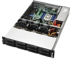 ASRock Barebone serveris 2U vieno lizdo SP6 2U12LS2-SIENA