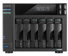 Serveris Asustor LOCKERSTOR 6, NAS, Desktopinis diskas, Intel® Celeron®, N5105, 8 GB, DDR4