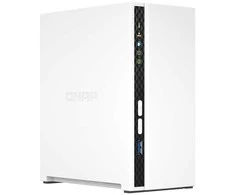 Serveris Qnap Systems QNAP TS-233 8TB Seagate IronWolf NAS NAS rinkinys, įskaitant 2x 4TB Seagate IronWolf 3,5 colio SATA kietąjį diską