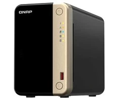 Serveris Qnap Systems QNAP TS-264-8G 8TB WD Raudona Plus NAS rinkinys NAS su 2x 4TB WD Raudona Plus 3,5 colio SATA kietuoju disku