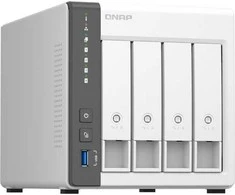 Serveris QNAP Systems TS-433-4G 24TB Seagate IronWolf NAS paketas su 4x 6TB Seagate IronWolf 3,5 colio SATA kietuoju disku