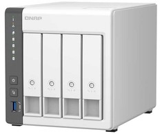 Serveris Qnap Systems QNAP TS-433, NAS, bokštas, ARM, Cortex-A55, 4 GB, 0 TB