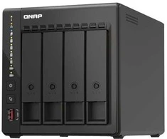Serveris Qnap Systems QNAP TS-453E, NAS, bokštas, Intel® Celeron®, J6412, 8 GB, 0 TB