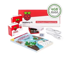 Pagrindinė plokštė Raspberry Pi SI-RPI4B-STARTER, 1500 MHz, Broadcom, BCM2711, 4 GB, LPDDR4-SDRAM, 2.0/3.2 Gen 1 (3.1 Gen 1)