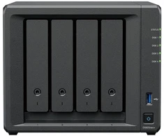 Serveris Synology DiskStation DS925NEO+, NAS, kompaktiškas, Ryzen Embedded, V1500B, 4 GB, DDR4