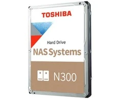TOSHIBA N300 NAS INTERNAL HDD 8TB SATA 3.5INCH 7200RPM 512MB BULK
