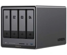 Serveris Ugreen NASync DXP4800 Plus, NAS, Darbalaukis, Intel® Pentium® Gold, 8505, 8 GB, DDR5