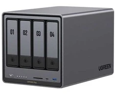 Serveris Ugreen NASync DXP4800 Plus, NAS, Darbalaukis, Intel® Pentium® Gold, 8505, 8 GB, DDR5