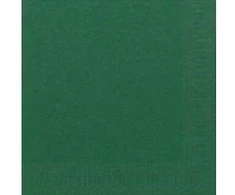 Servetėlės Duni 33x33 cm, 3 sluoksnių, tamsiai žalios, 125 vnt., po 125 vnt. pakuotėje