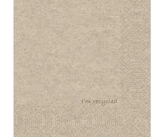 Servėtėlės, Duni I’m Recycled, 2 sluoksnių, rudos, pakuotė po 300 vnt.